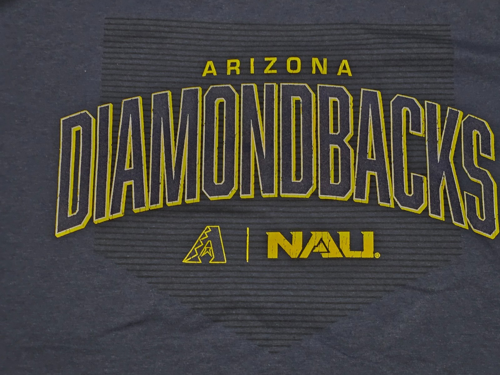 NEW Arizona Diamondbacks NAU Northern AZ University T-Shirt Special 2025 SGA, XL