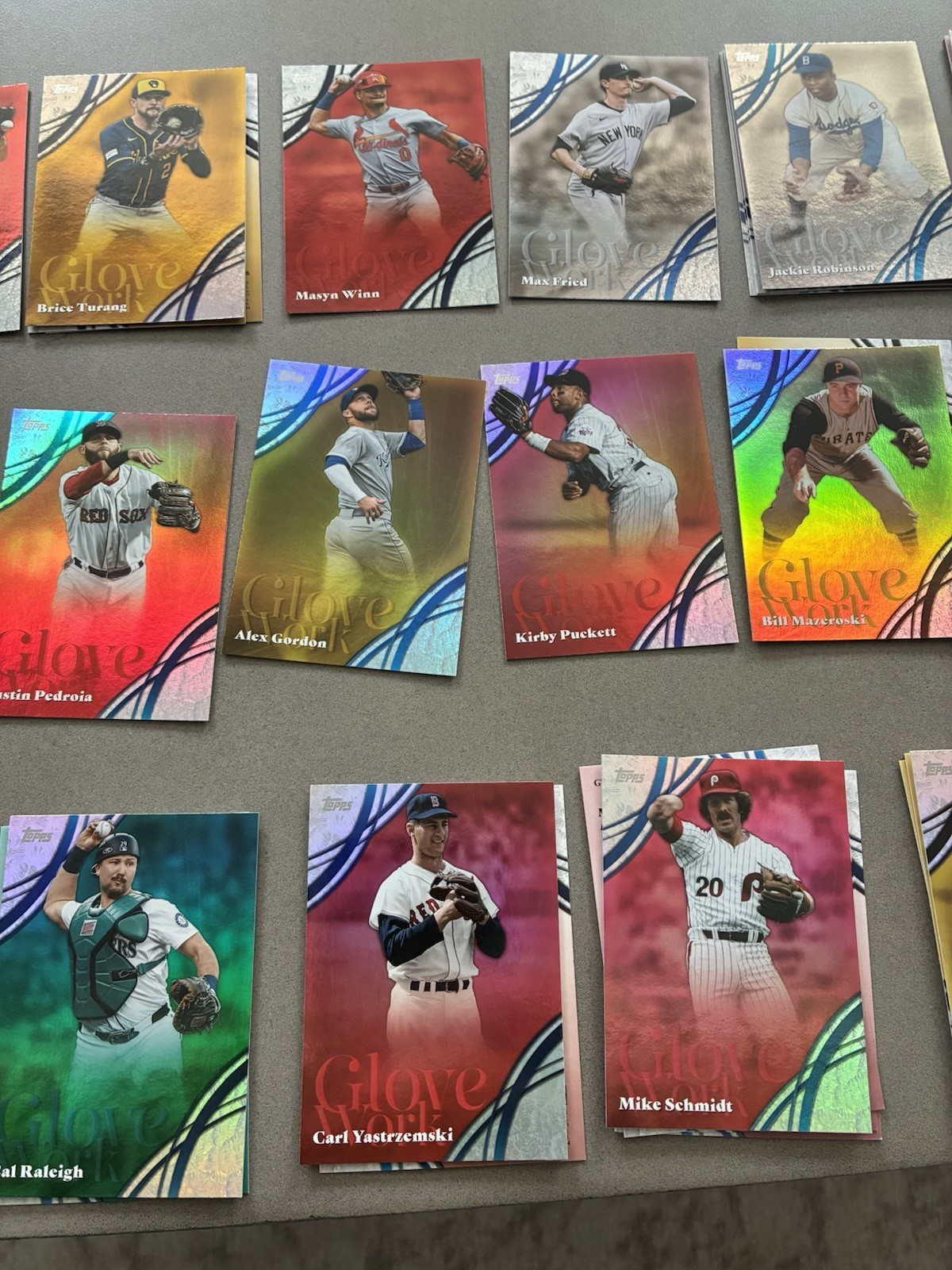GLOVEWORKS INSERT 2026 TOPPS SERIES 2 YOU PICK COMPLETE YOUR SET GLOVE WORKS U