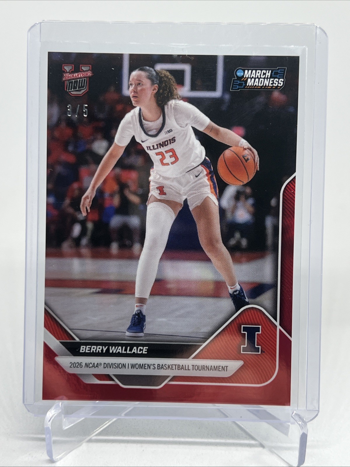2026 Bowman U Now Berry Wallace Red Foil /5