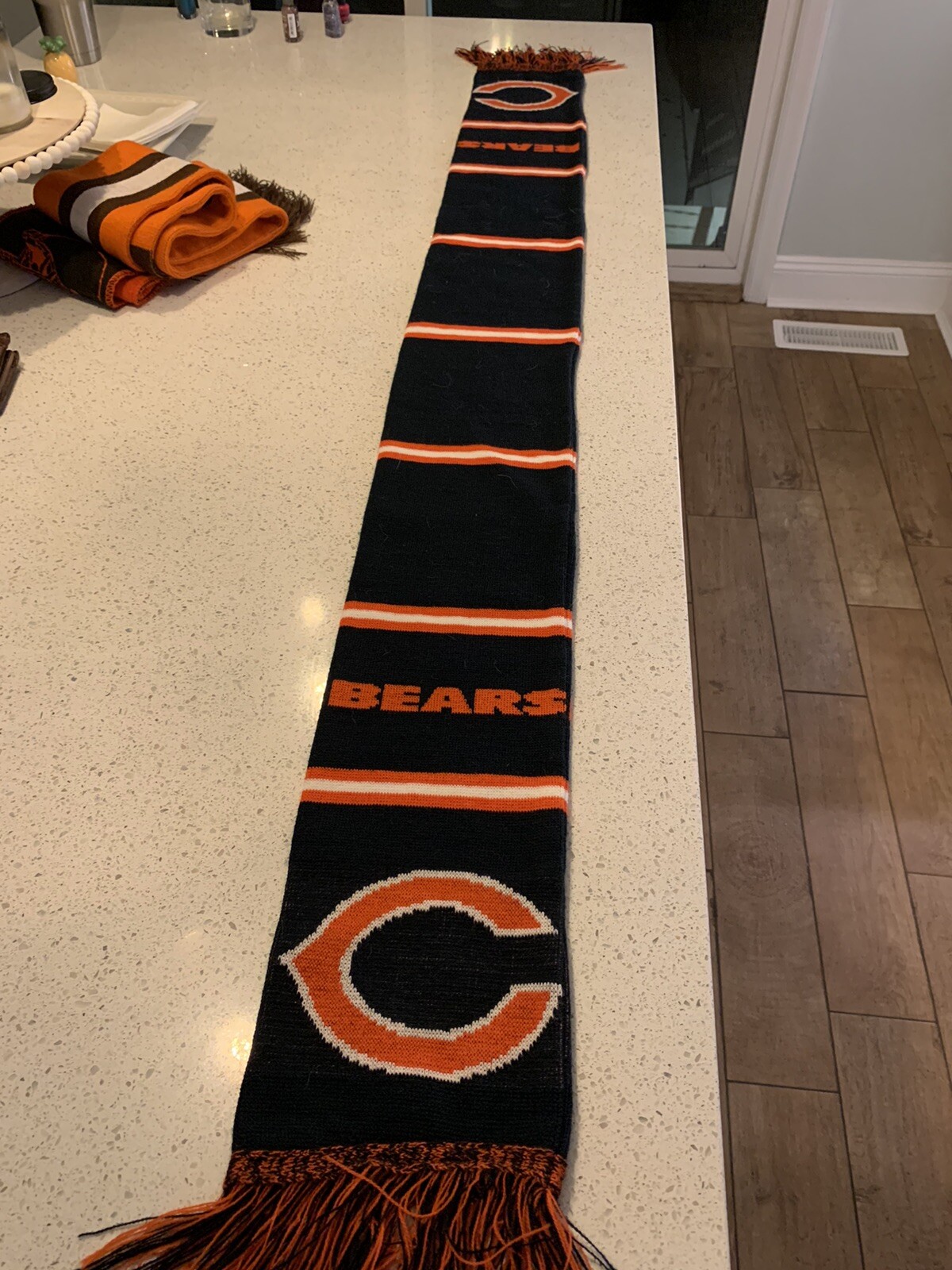 Chicago Bears Knit Scarf, 6.5” W x 65” L, NFL, Forever Collectibles