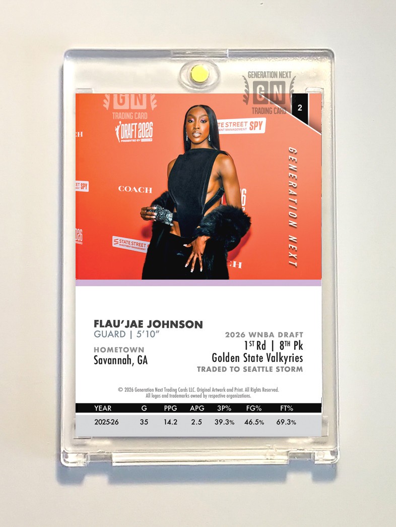 Flau’Jae Johnson / RC / Draft Night / Generation Next
