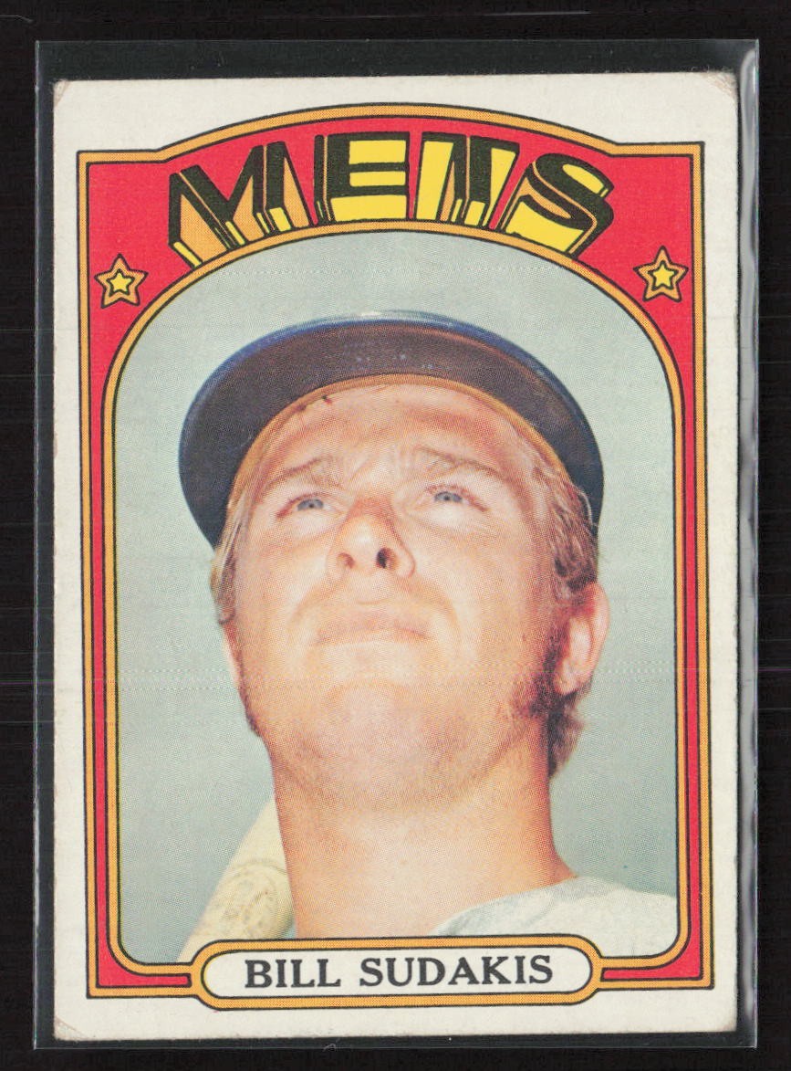 1972 Topps #722 Bill Sudakis – VG/EX Set Break! High #