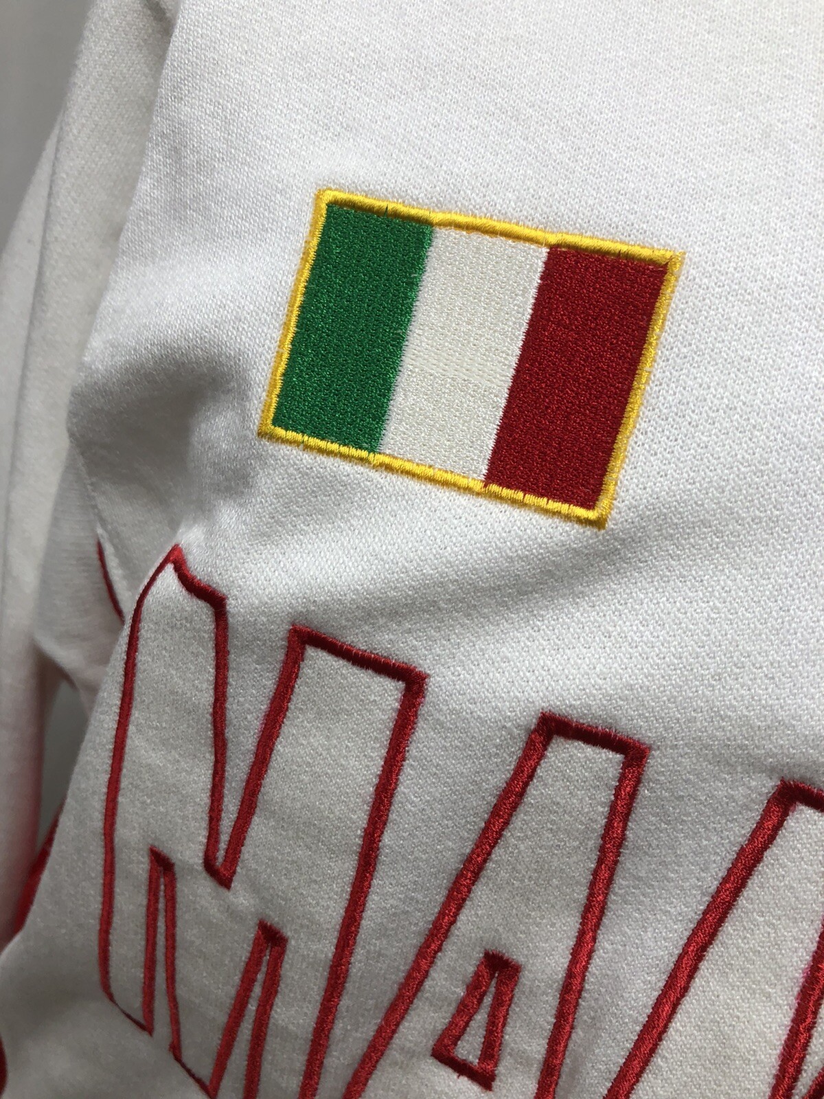 Mantova 1911 Societa Sportiva Soccer Club Zip Front Track Jacket Lg Mantua Italy