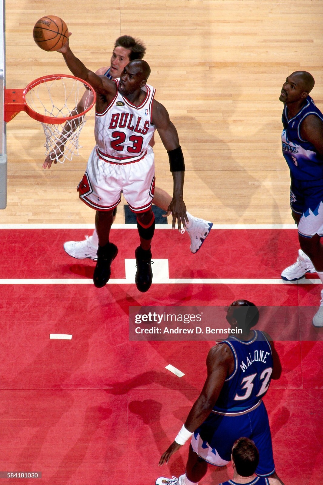 100% Authentic Michael Jordan Mitchell Ness 97 98 Finals Bulls Jersey Size 36 S