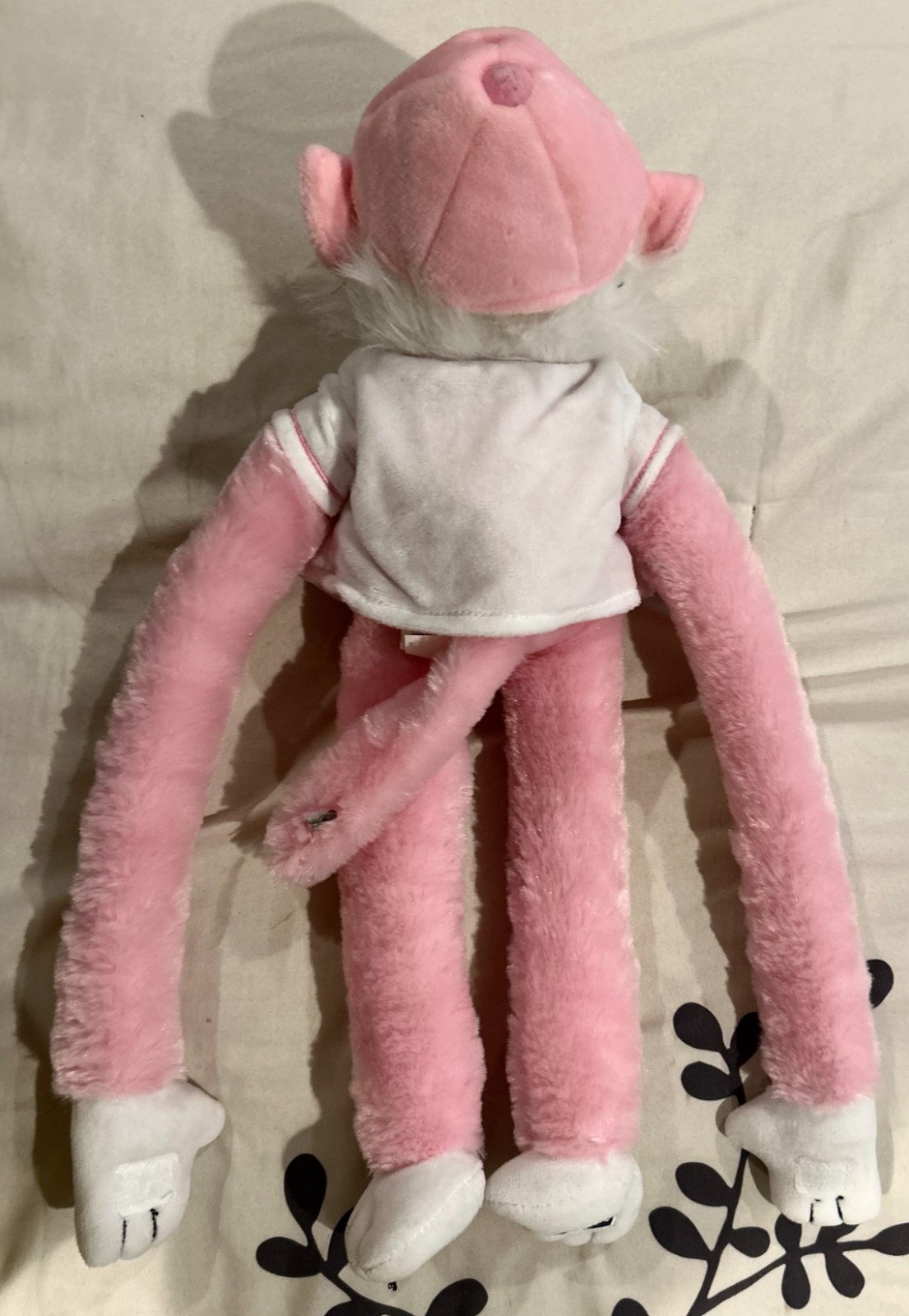 Los Angeles Anaheim Angels Pink Rally Monkey Plush Official MLB Stadium Merch