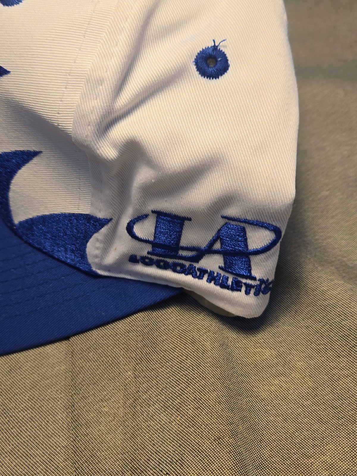 NWT ULTRA RARE Vtg 90s NFL Logo Athletic Sharktooth Hat Shield Snapback MINT