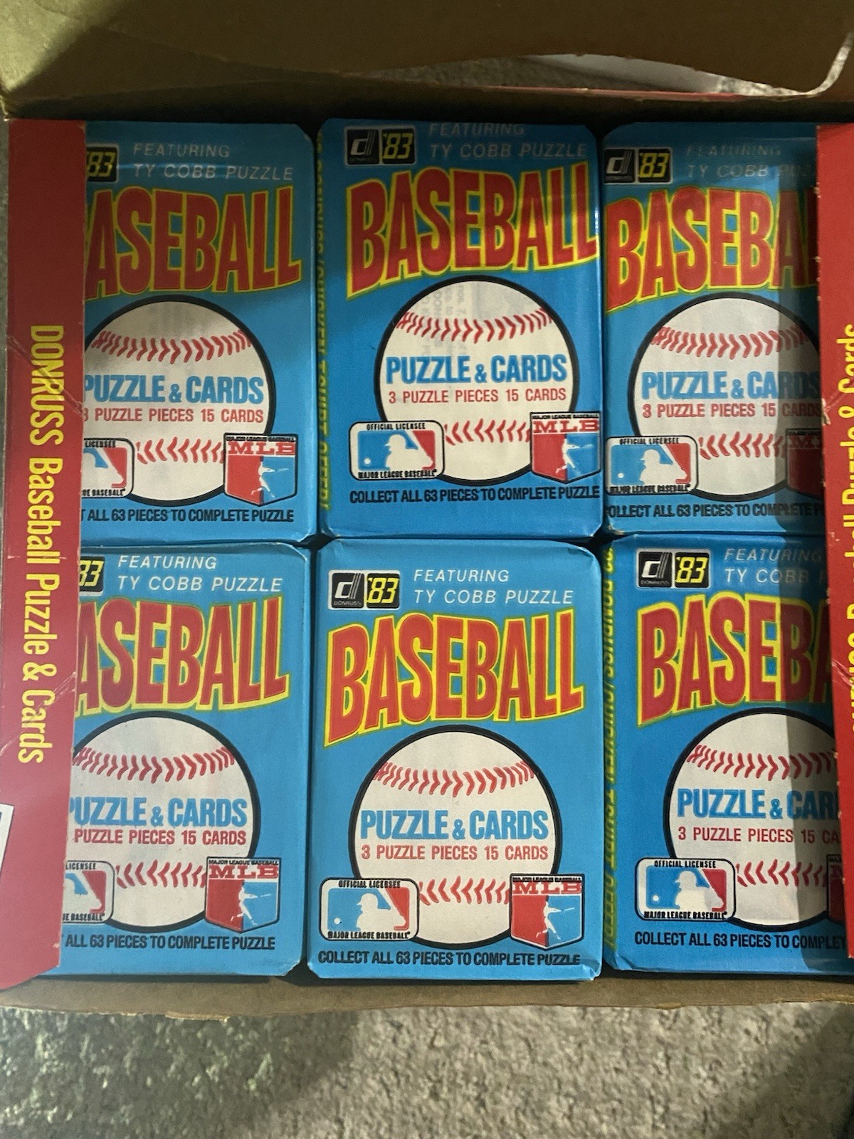 20 Lot 1981-1986 Baseball Card Packs. TOPPS, DONRUSS, Fleer. These Are Valuable