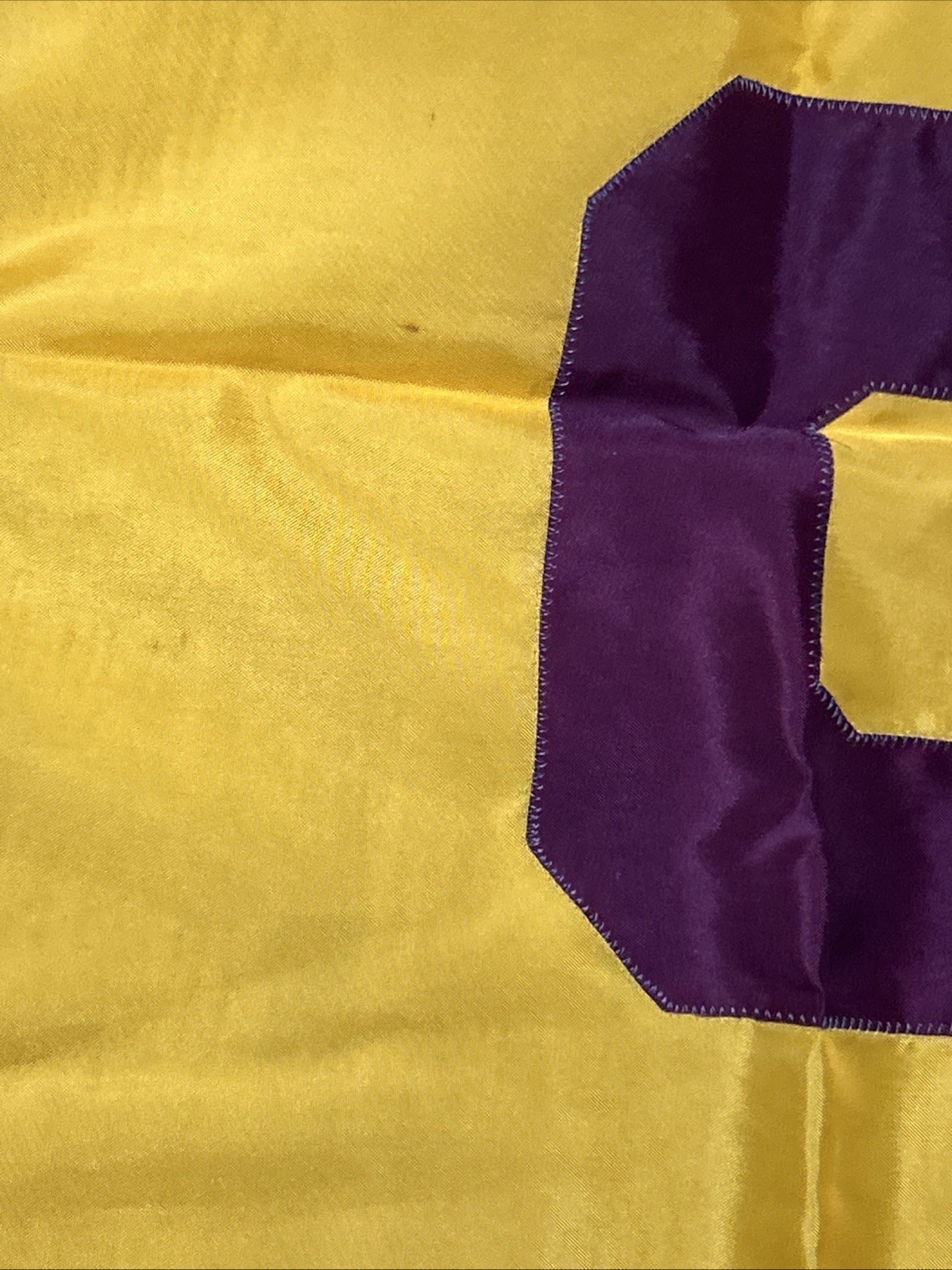 Vintage Arizona State Sun Devils Gold ASU 4 ft 7 In X 2 ft 11.5” Flag