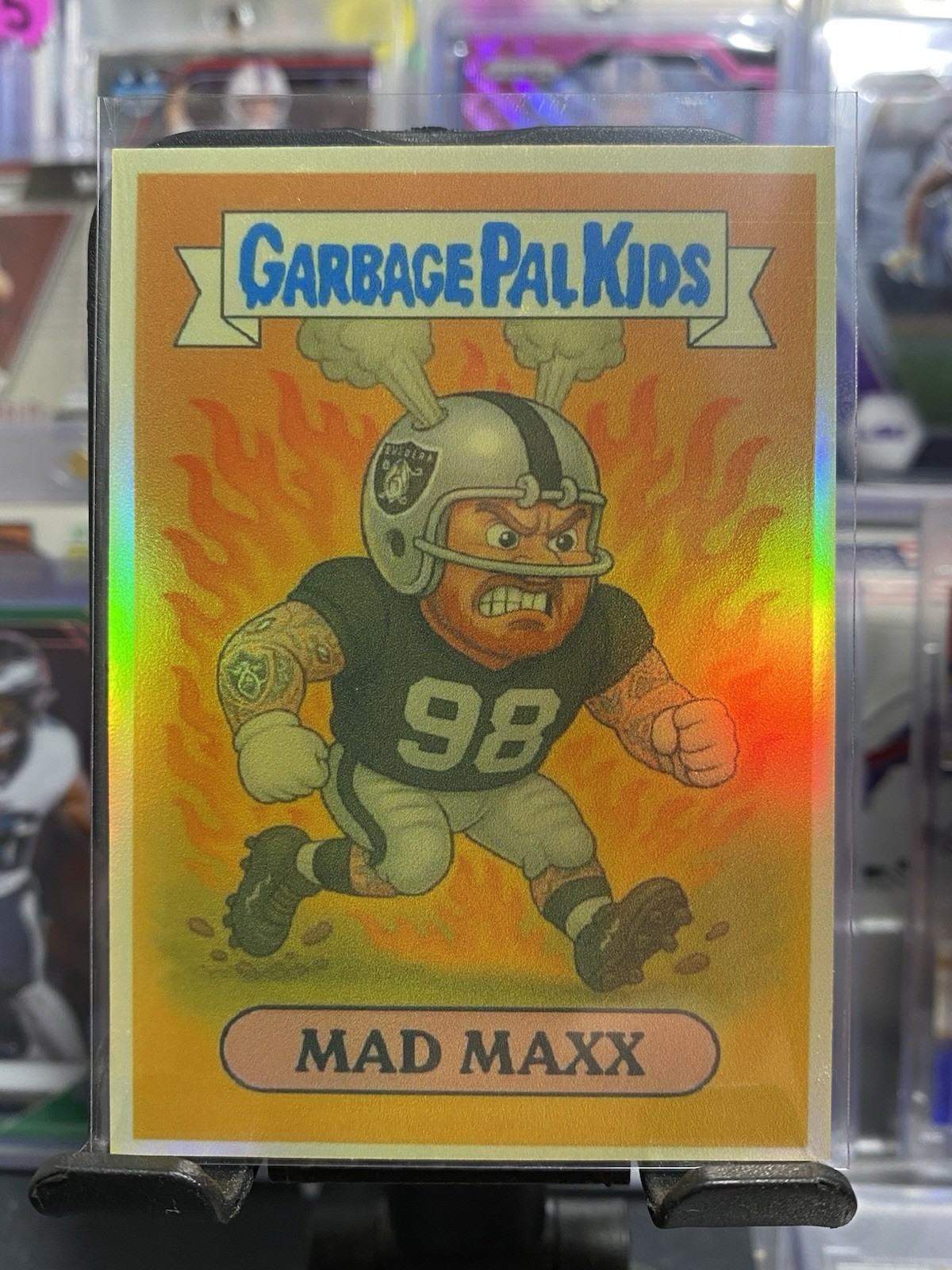 2025 Faux Real Customs (FRC) Garbage Pail Pal Kids Mad Maxx Crosby Silver Custom