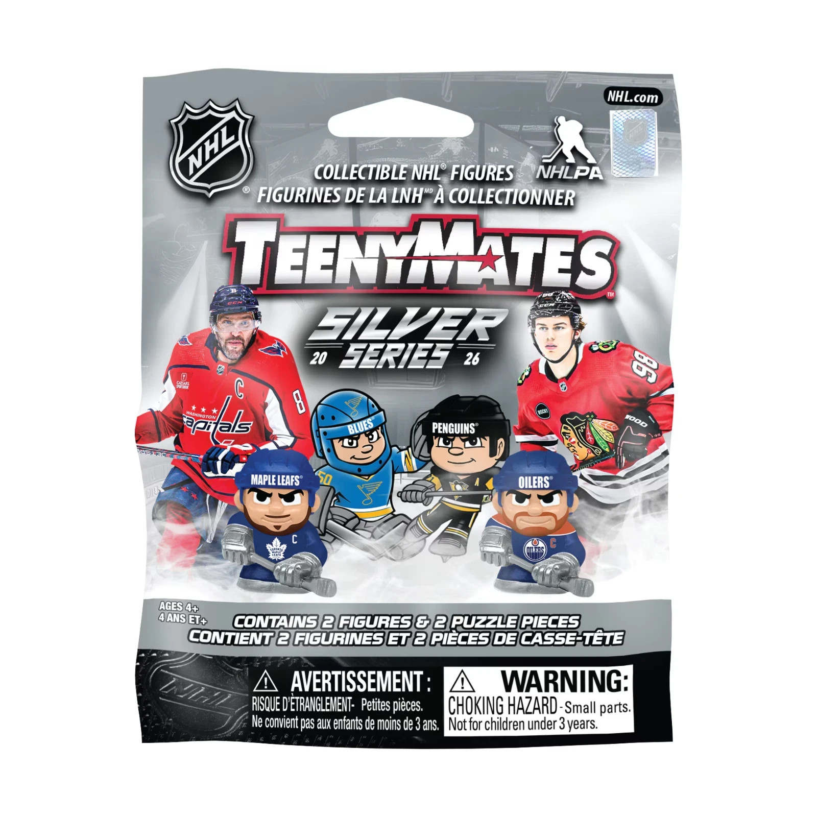 2026 NHL HOCKEY TEENYMATES MYSTERY SEALED FIGURE PACKS RARE CHANCE Party Animal
