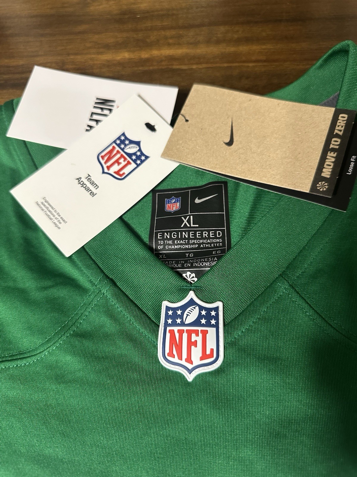 NWT Saquon Barkley Philadelphia Eagles Nike Game Jersey Kelly Green Men’s XL