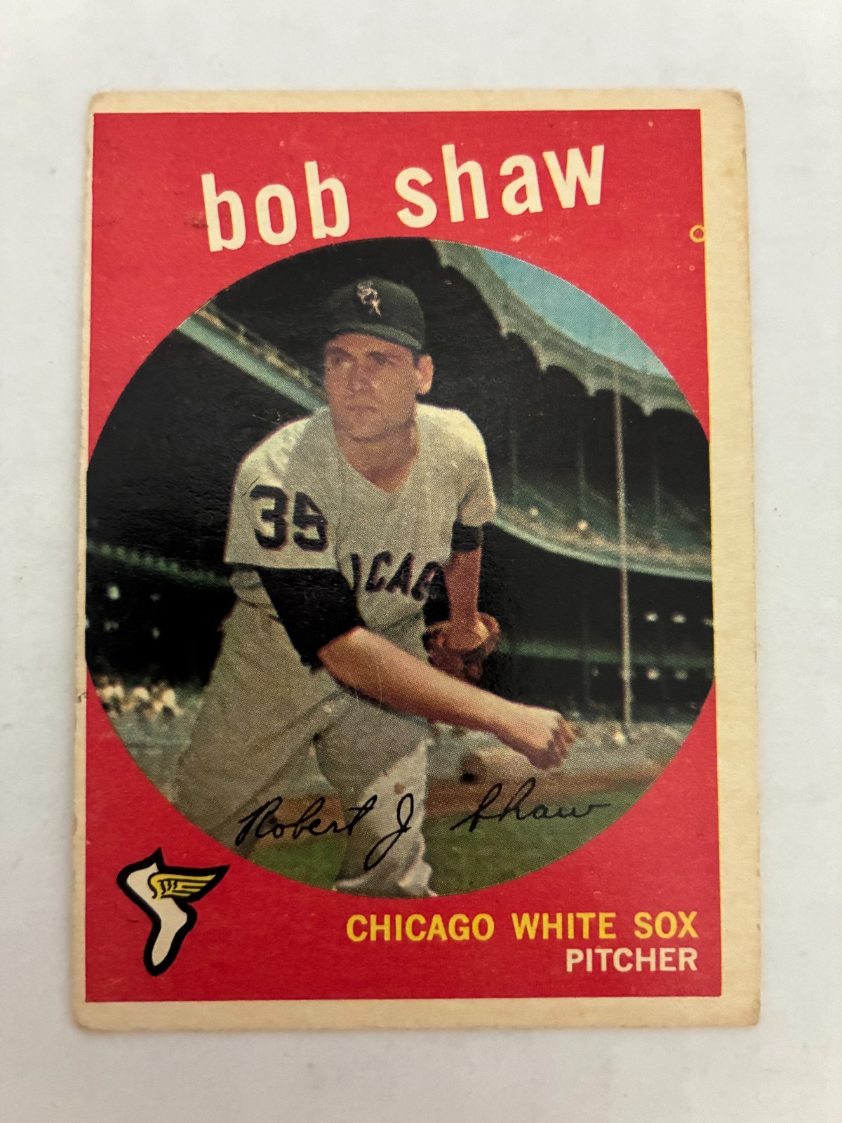 1959 Topps #159 Bob Shaw Chicago White Sox