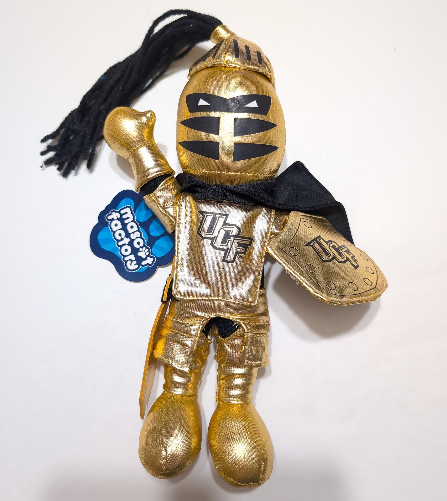UCF Knights Knightro Mascot Factory Plush Doll ~ New