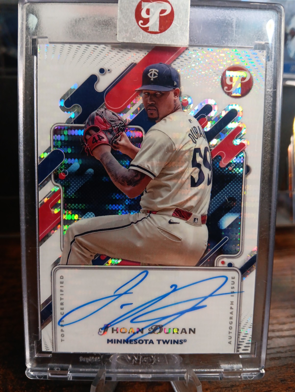 2025 Topps Pristine – Autographs Jhoan Duran #PA-JD (AU)