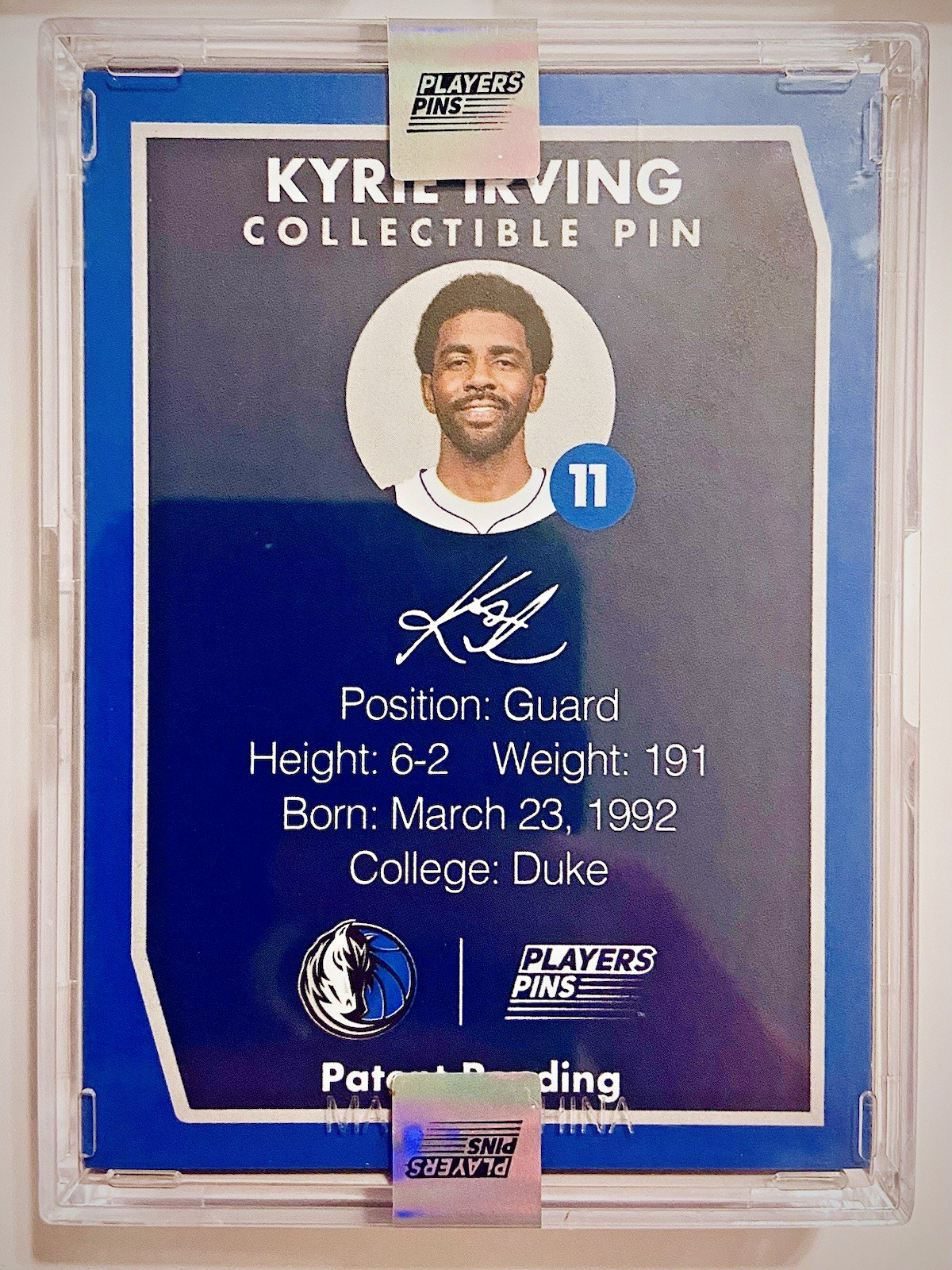 Dallas Mavericks Collectible Players Pin Night LE /5000 – Choose from Options