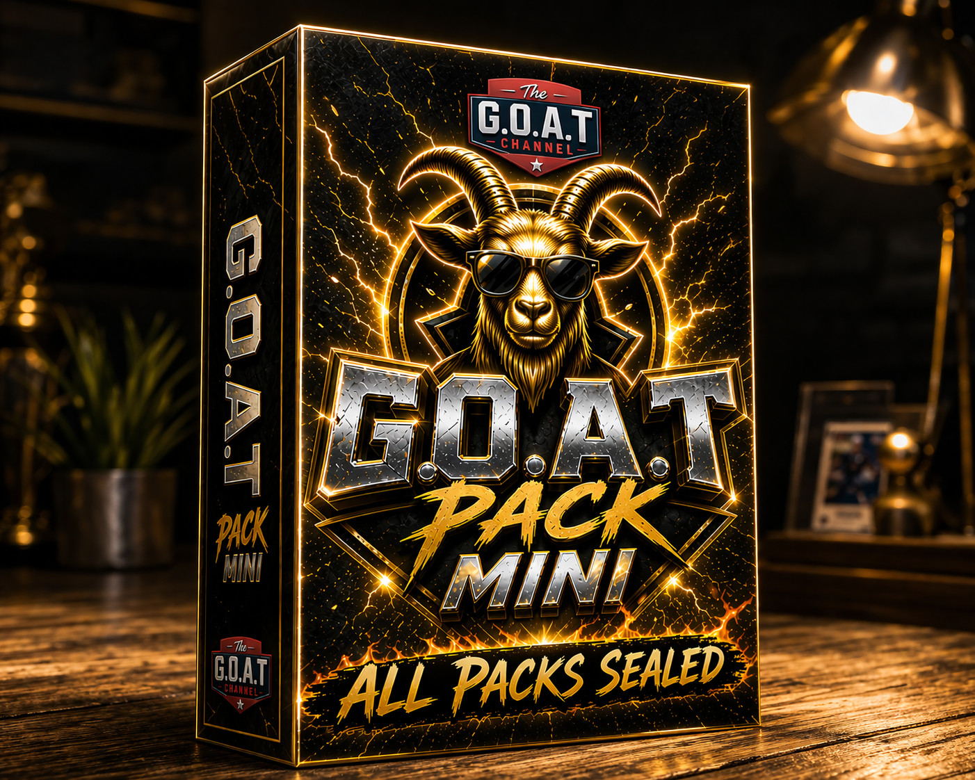 🔥 The G.O.A.T Sealed Pack Box 🔥 6–8 Sports Sealed Packs + Bonus Cards (2010+)