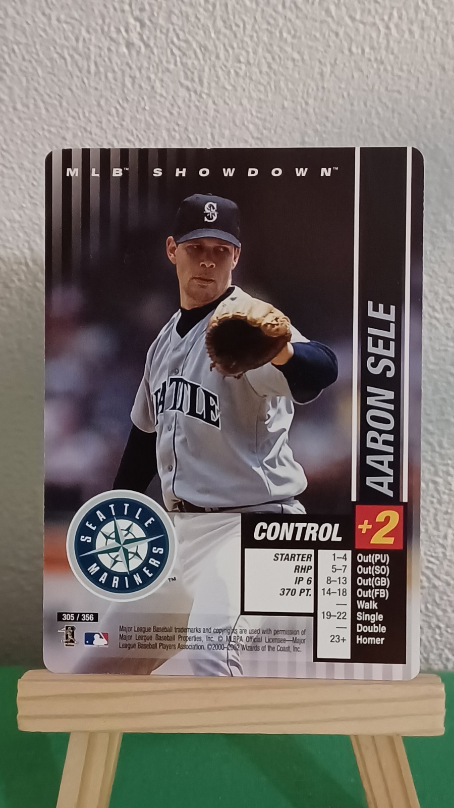 2002 Wizards Of The Coast MLB Showdown Lot (3) Aaron Sele David Eckstein