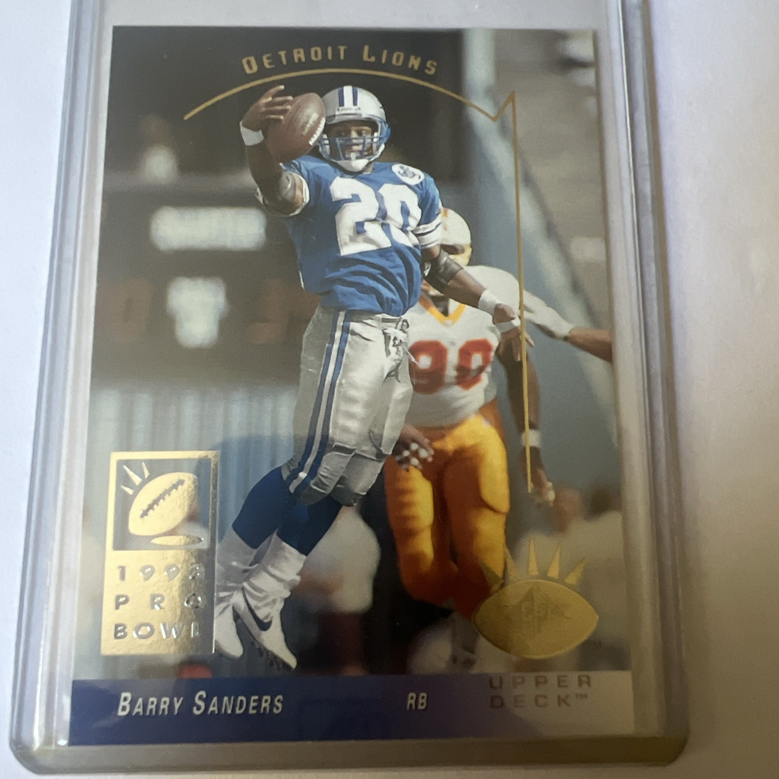 1993 UPPER DECK SP BARRY SANDERS #88 BASE CARD DETROIT LIONS