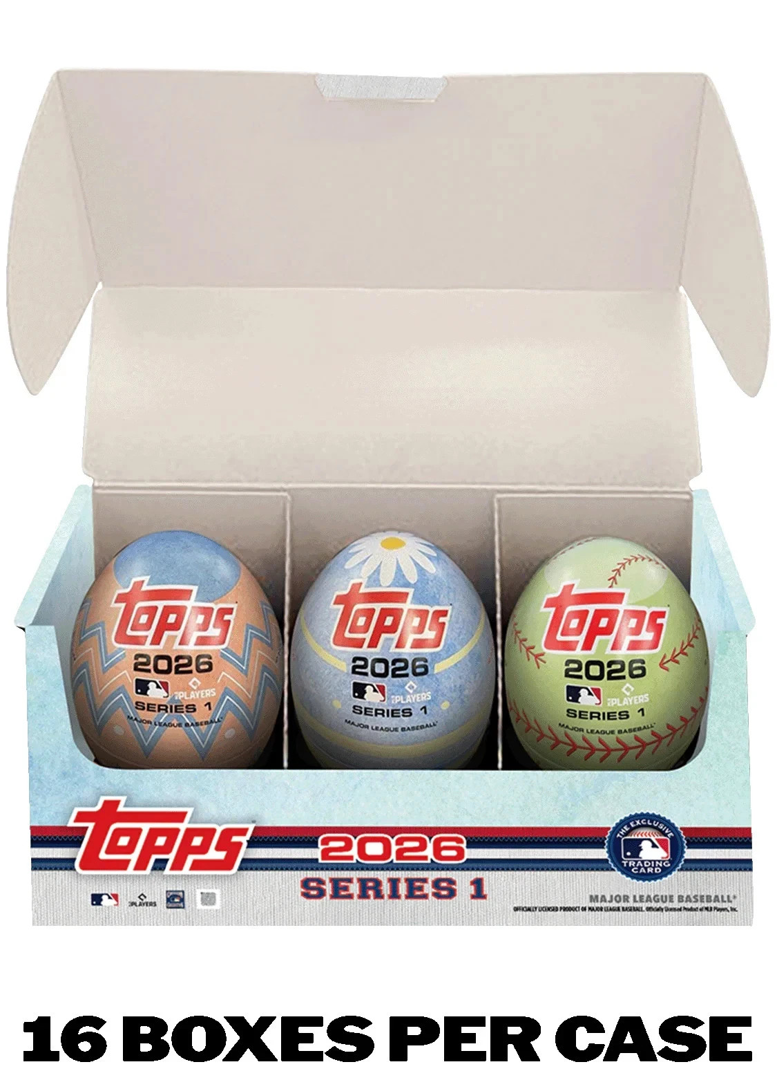 2026 Topps Baseball Series 1 – Tin (177 Cards) – Sealed Case (16 Boxes) IN HAND