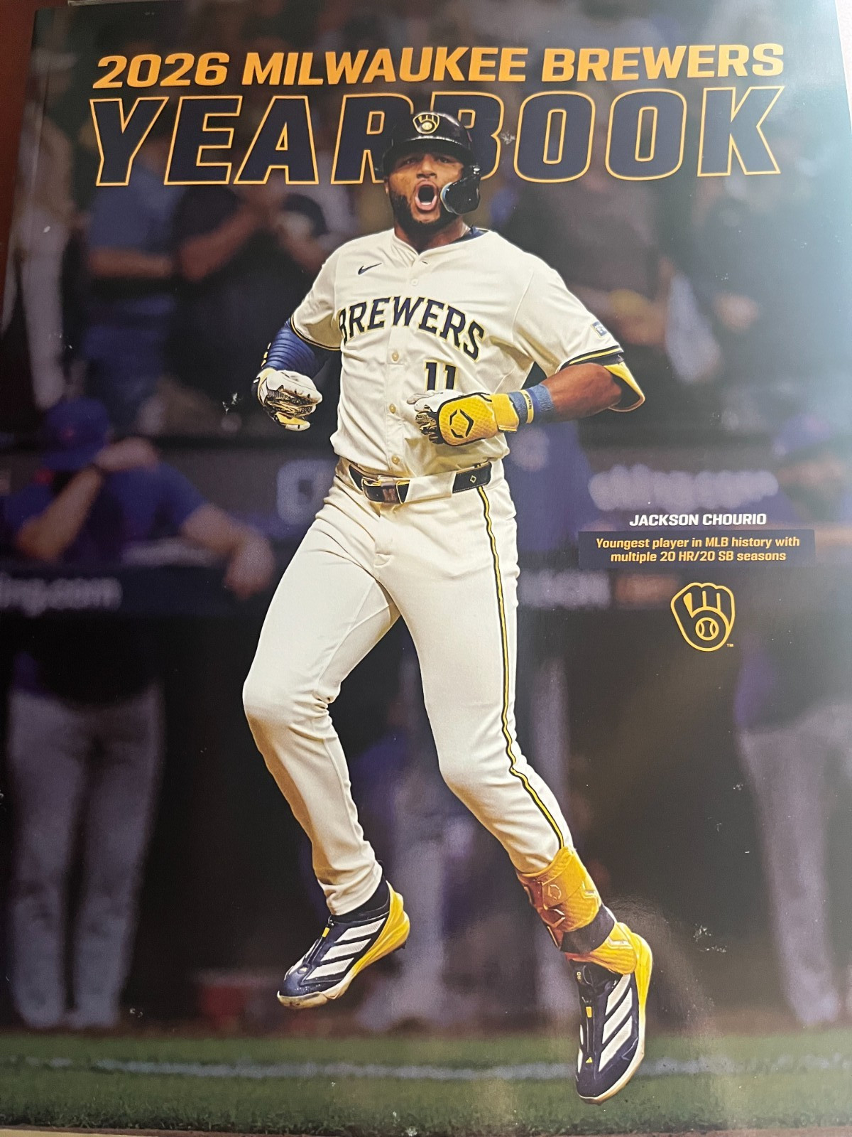 2026 MILWAUKEE BREWERS YEARBOOK MLB PROGRAM CHAMPIONS BASEBALL WORLD SERIES?