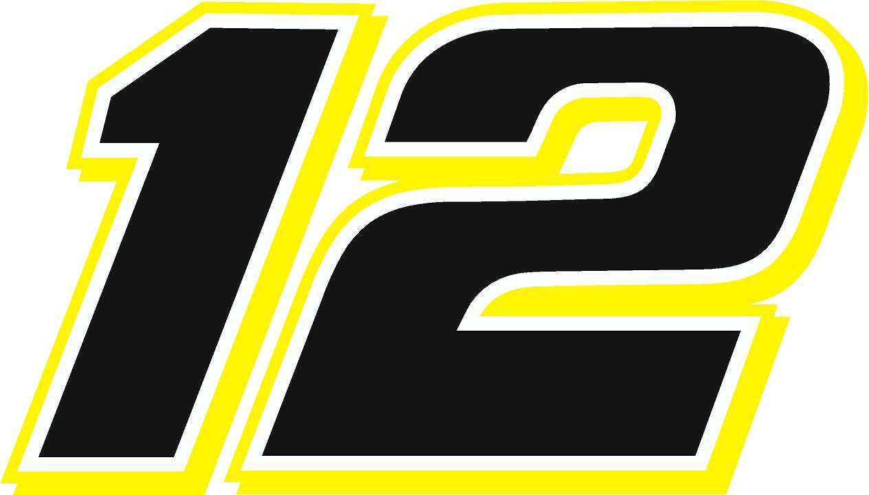 NEW FOR 2023 #12 Ryan Blaney Racing Sticker Decal Sizes SM-XL Various colors