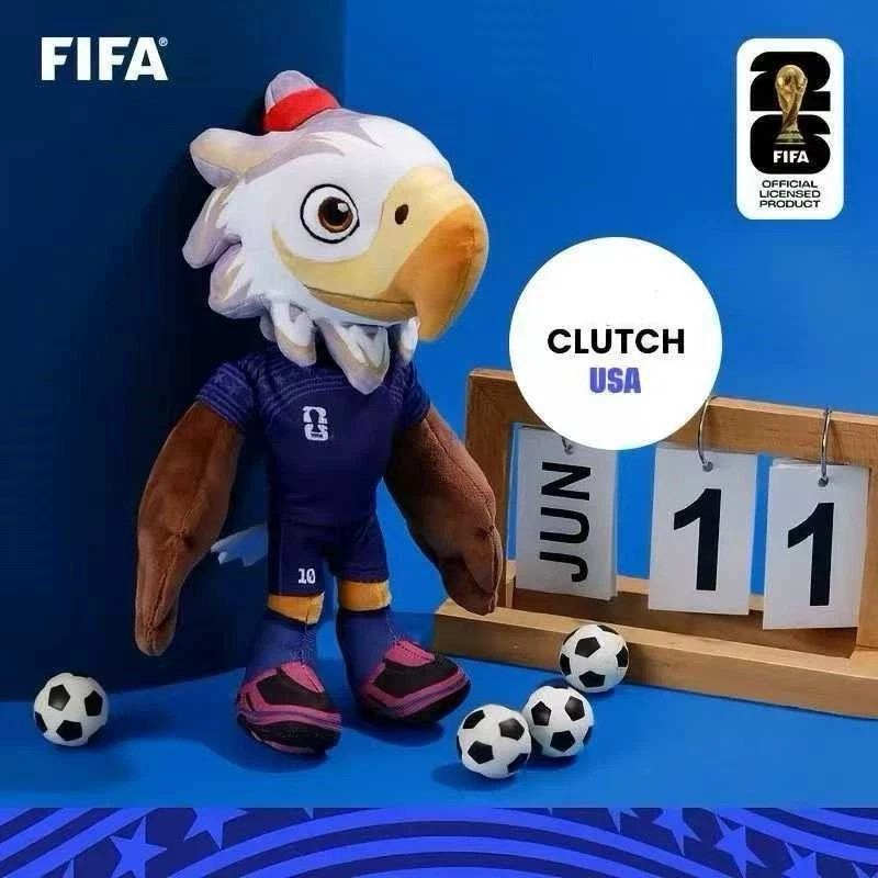 2026 FIFA World Cup Mascots Plush Doll 20cm Canada/Mexico/United States