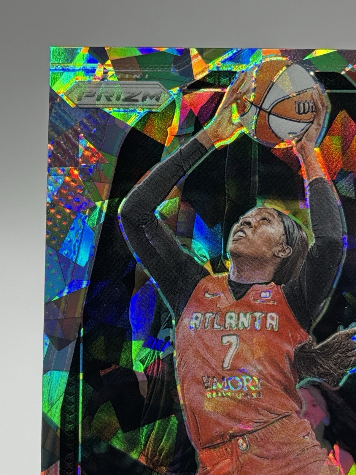 ❄️ 2024 WNBA Panini Prizm – Laeticia Amihere #54 Ice Prizms – Atlanta Dream