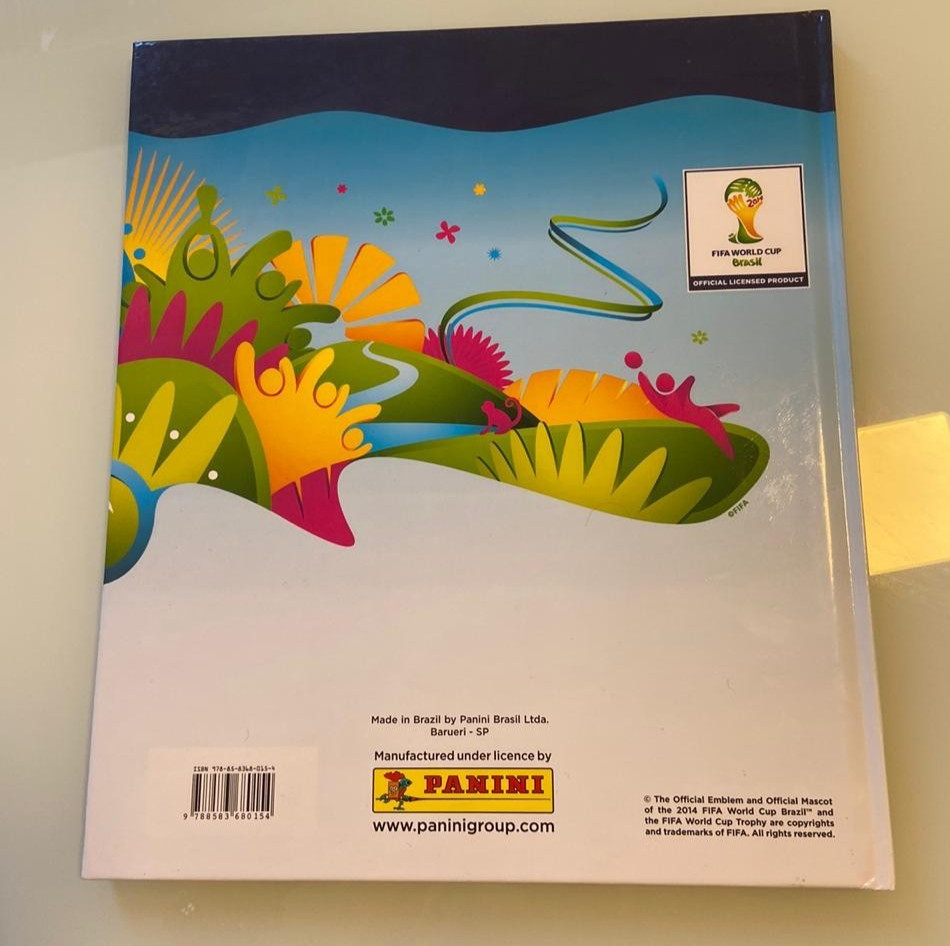 ALBUM WC WM 2014 HARDCOVER EDITION BRAZIL PANINI EMPTY