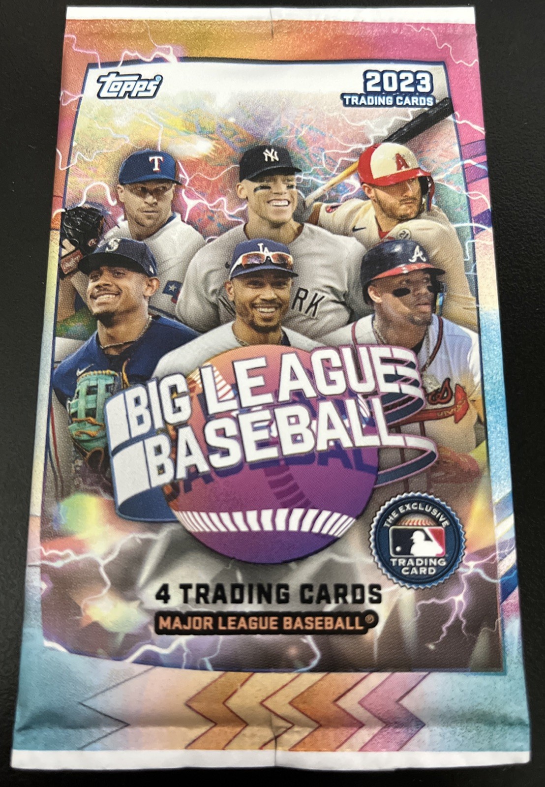 2023 Topps Big League Baseball 4 Card Pack-Factory Sealed-****Ships Free****