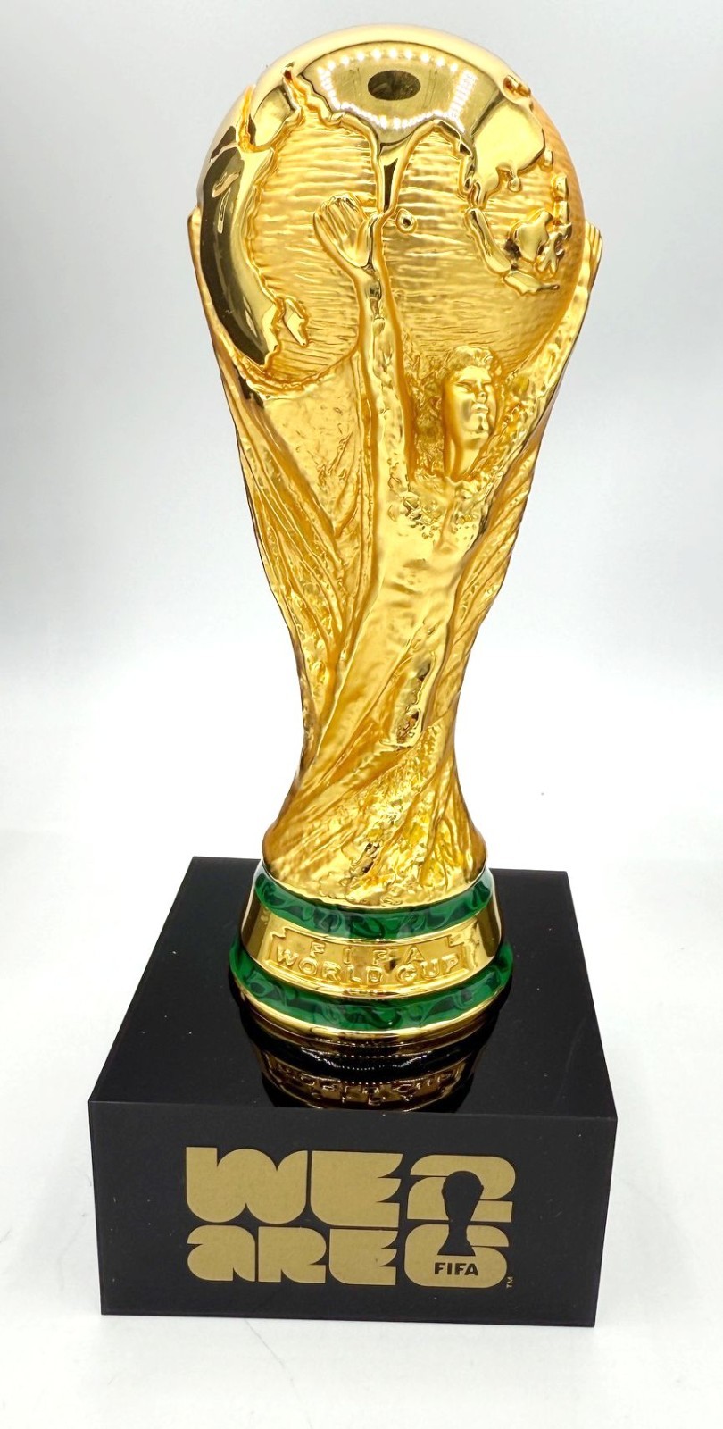 OFFICIAL FIFA WORLD CUP METAL ZINC ALLOY 6″ / 150MM TROPHY ON 1.5″ PEDESTAL