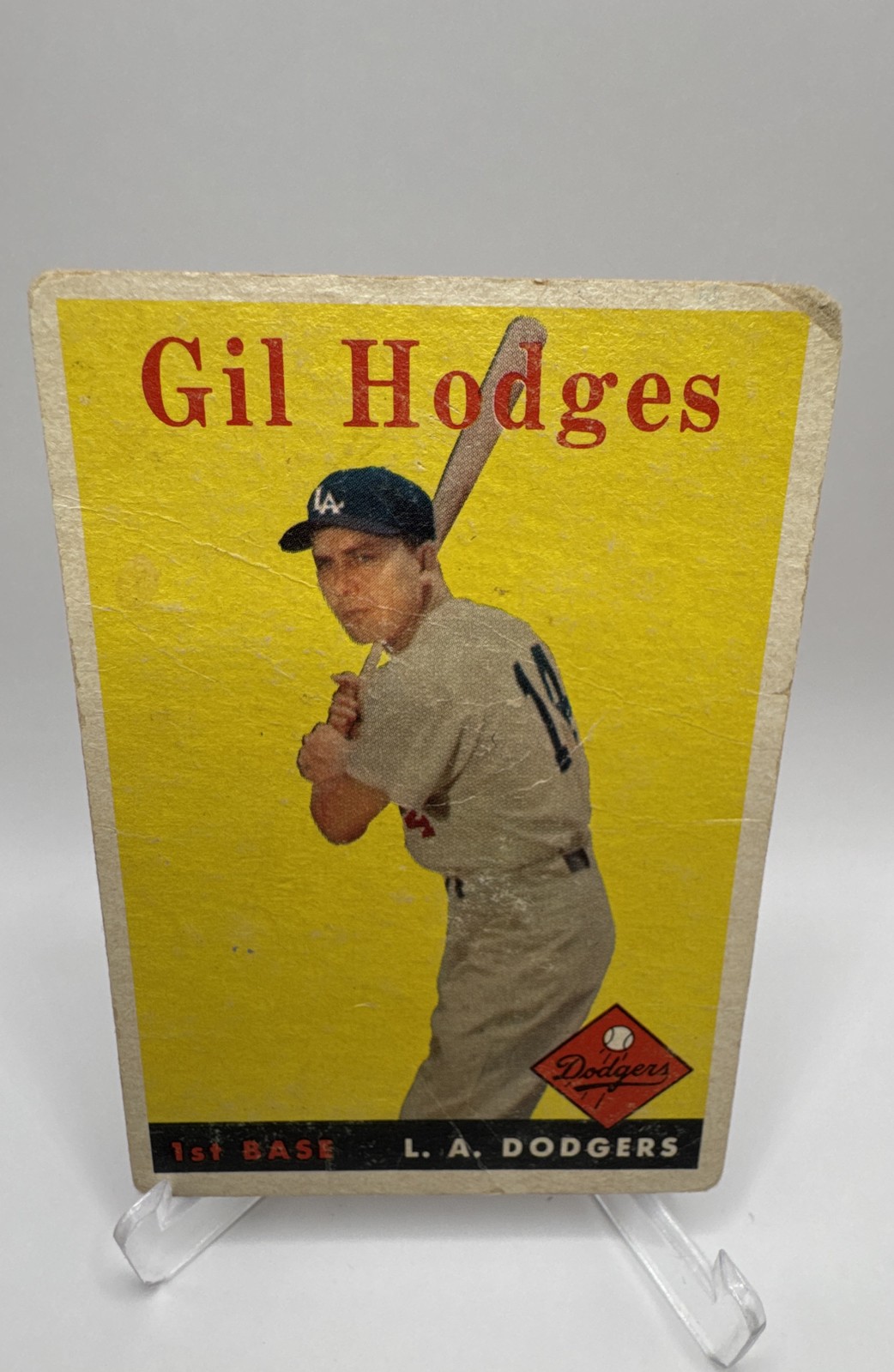 1958 Topps – Gil Hodges #162