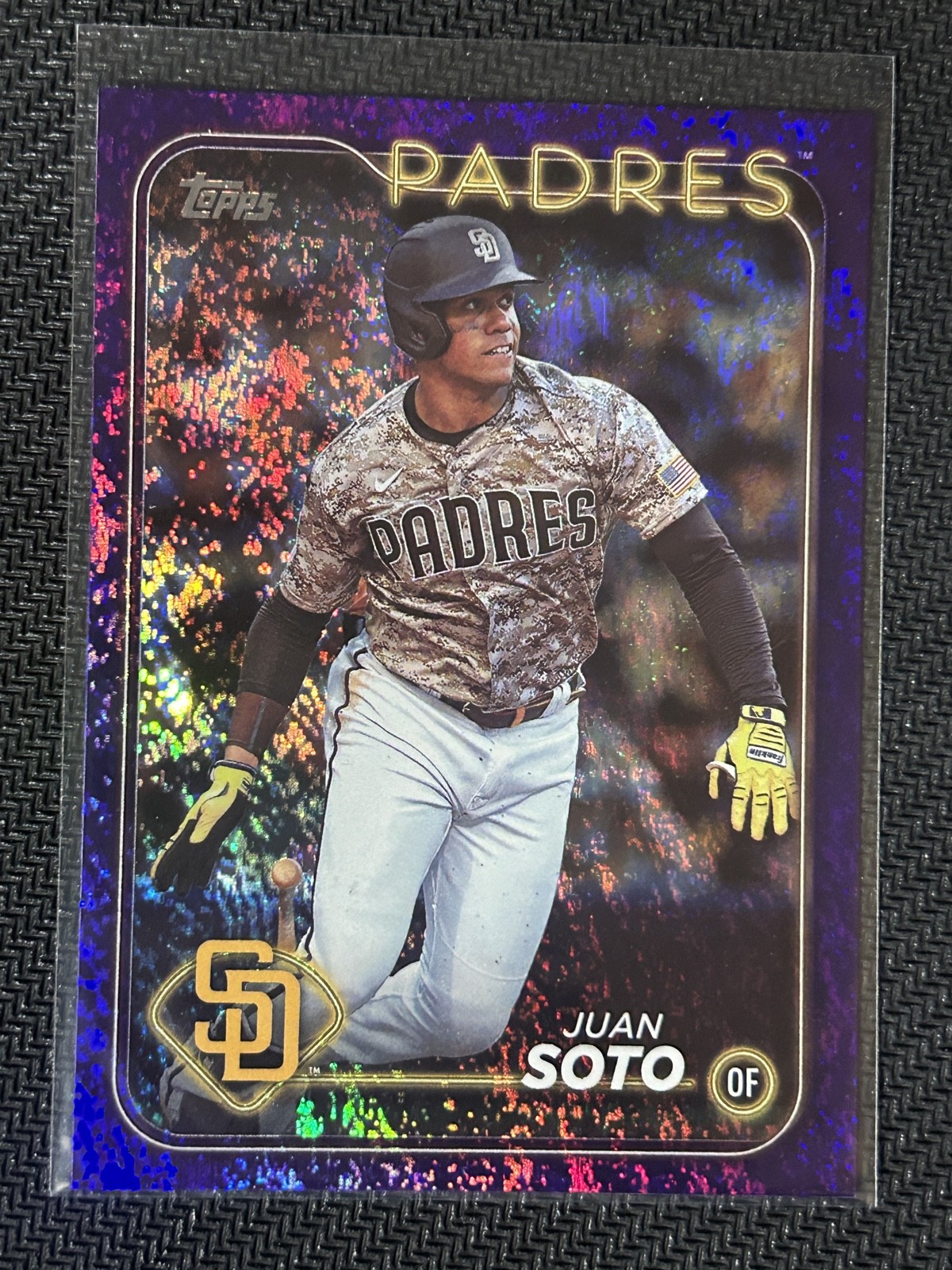 2024 Topps Series 1 – Juan Soto #50 Purple Holofoil /799