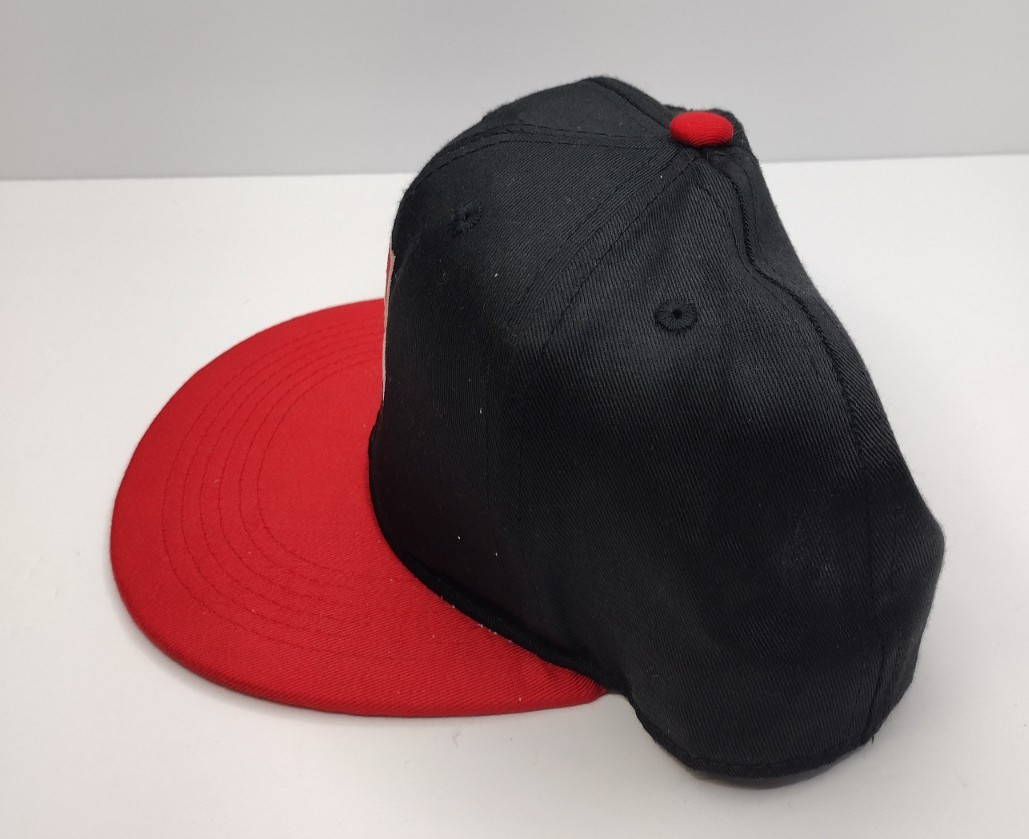 Fresno Grizzlies Promotional Adventures Snapback Hat Cap MiLB Baseball Black Red