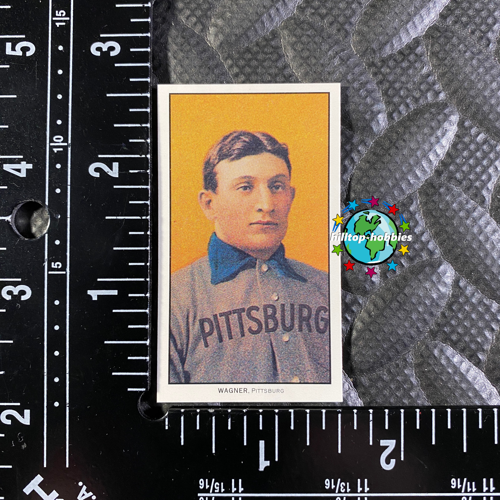 *1995 REPRINT* 1909 T206 HONUS WAGNER ROOKIE TOBACCO CARD PIEDMONT CIGARETTES AD