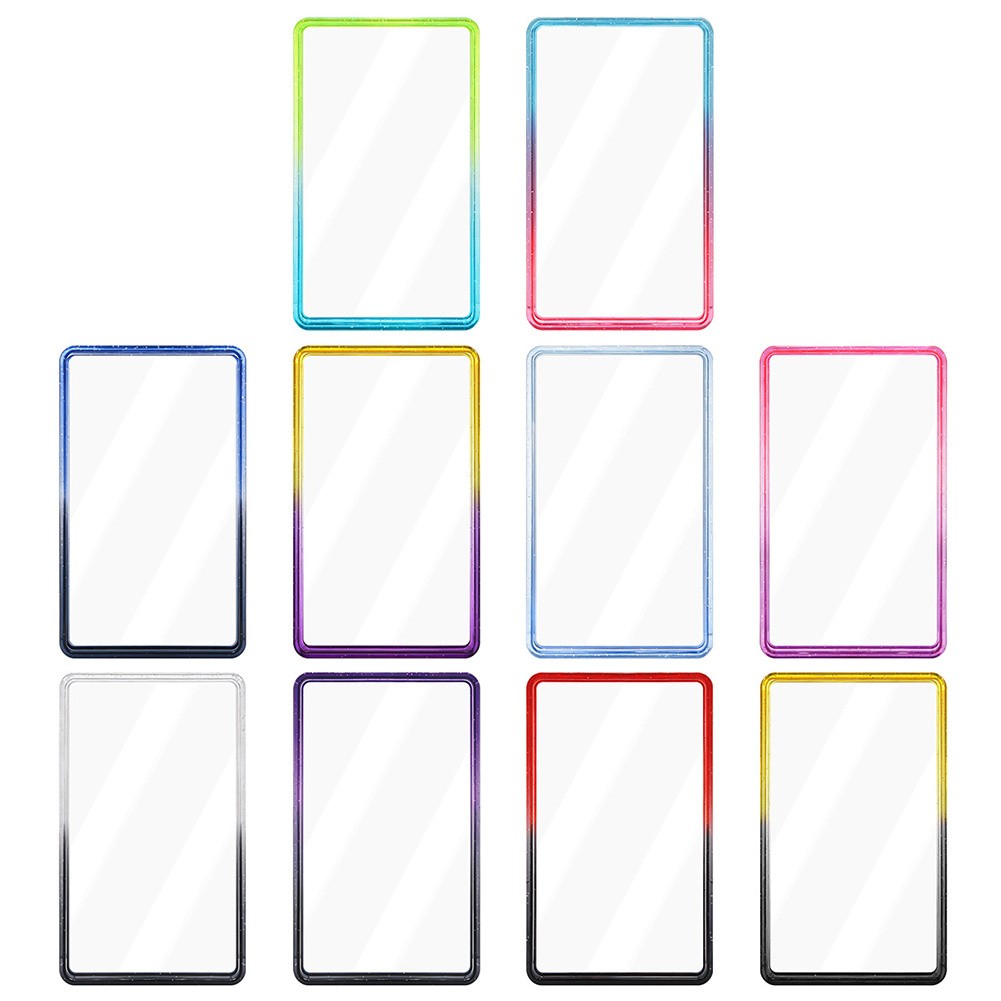 For TAG Gradient Bumper Guard With PC Panel Graded Card Slab Protector-10 Colors