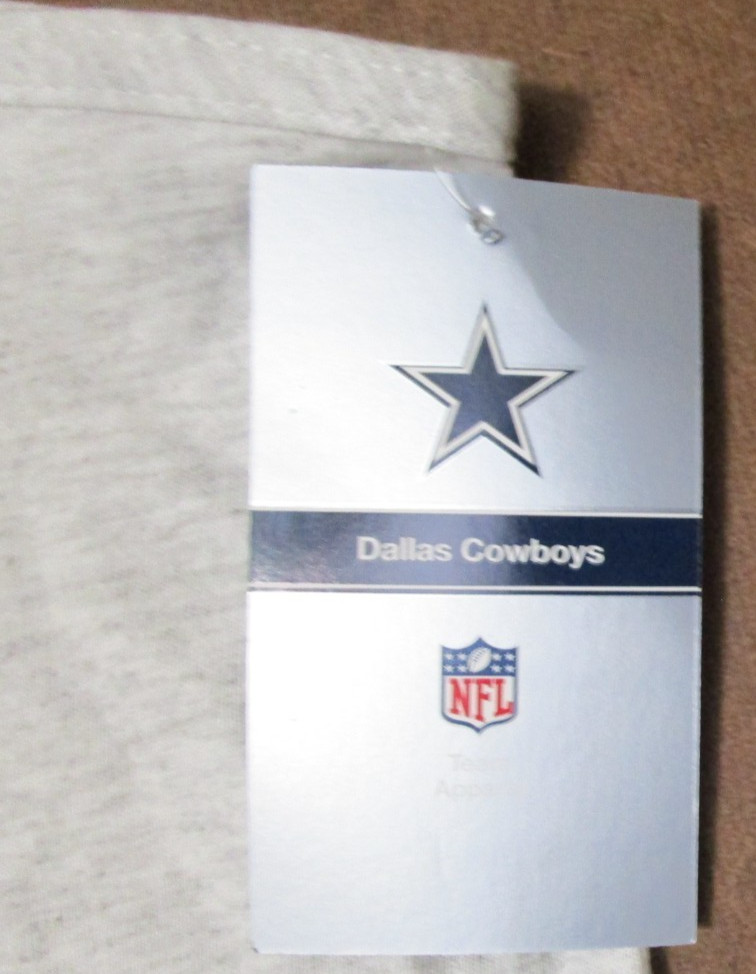 New Dallas Cowboys NFL Football tank top sleeveless shirt men’s XL gray NWT