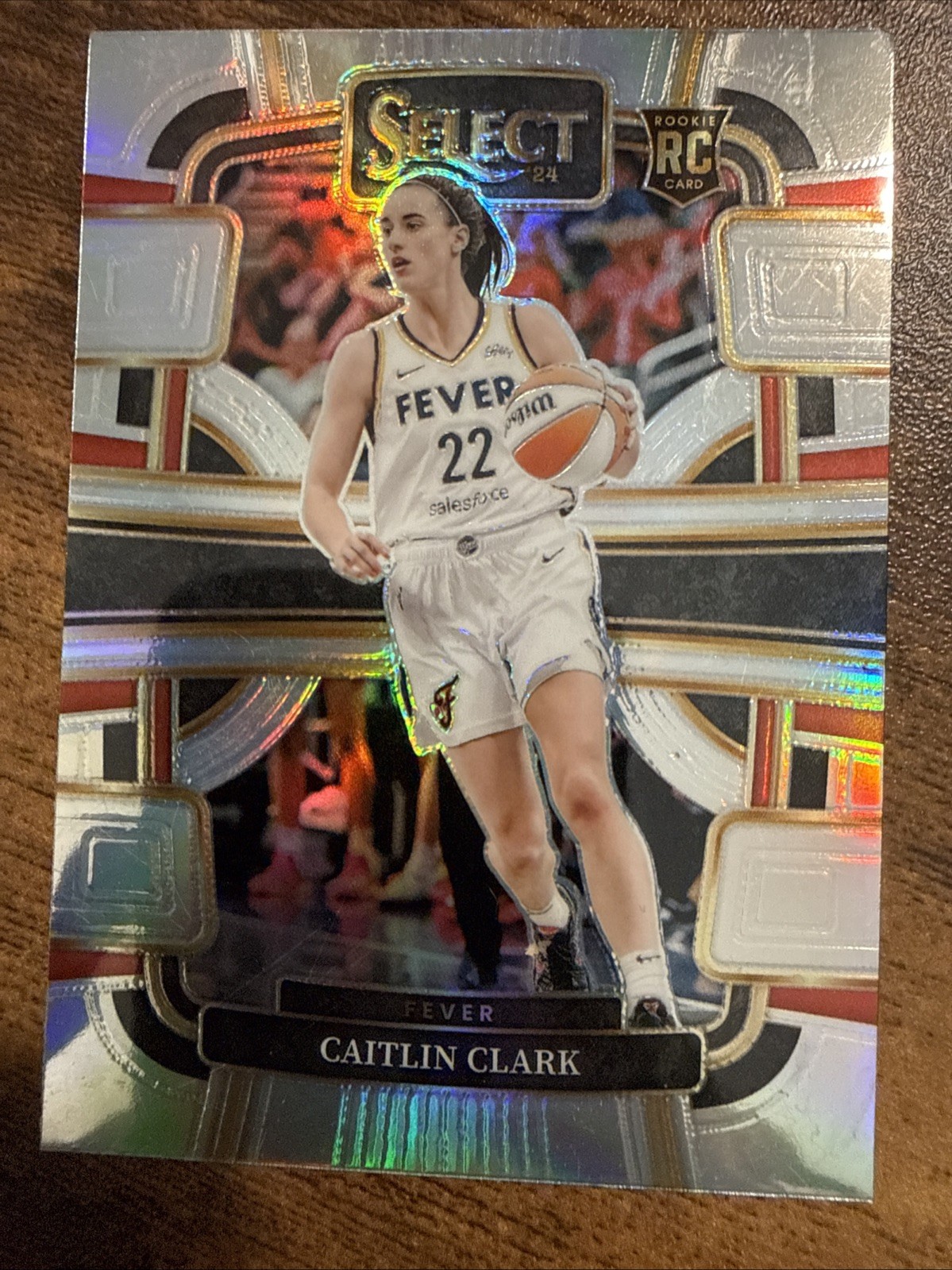 2024 Panini Select WNBA – Concourse Caitlin Clark #72 Silver Prizm (RC)