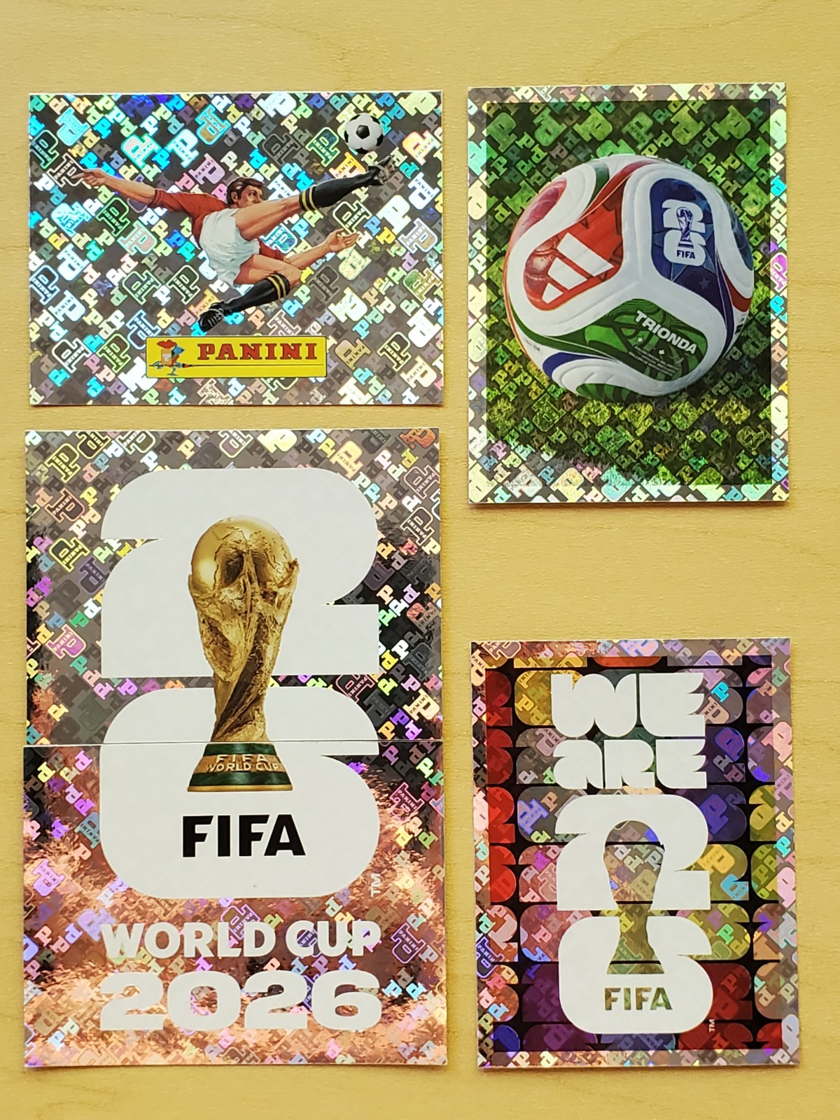 Panini FIFA World Cup 2026 Foil Stickers USA Edition #00-#FWC19 SINGLES PICK!