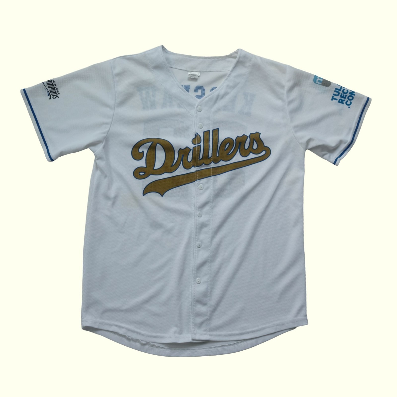 MLB LOS ANGELES DODGERS TULSA OK DRILLERS CLAYTON KERSHAW MINOR LEAGUE JERSEY MD