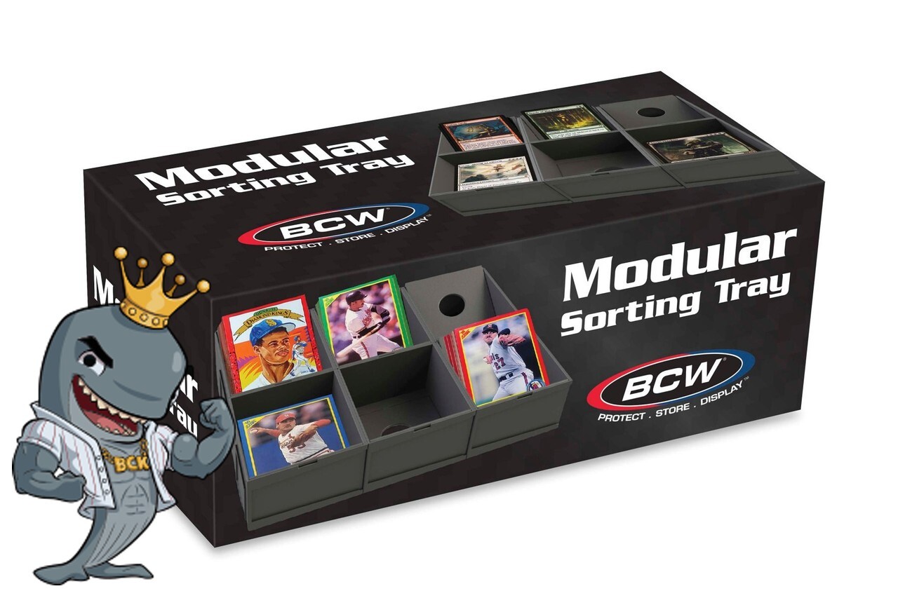 BCW Modular Sorting Tray 6 Cells/Box FREE SHIP