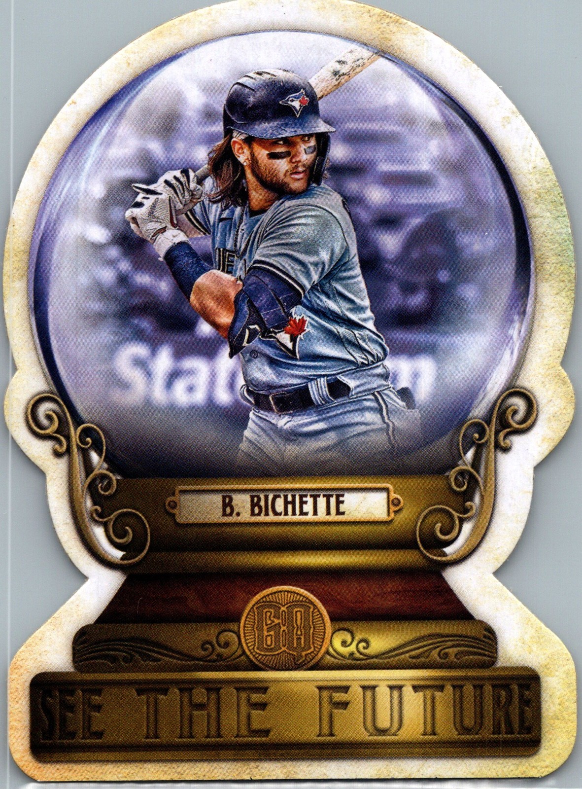 2022 Topps Gypsy Queen #CG-1 Bo Bichette Crystal Gazing Die Cut