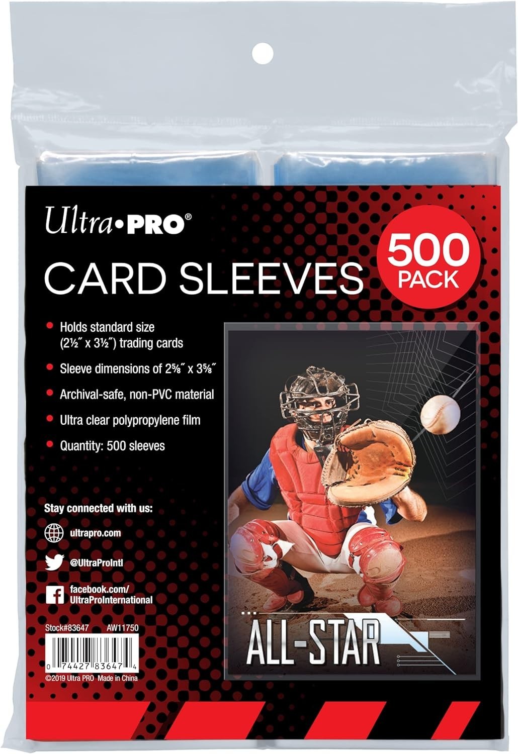 Clear Card Sleeves for Standard Trading Cards 500 Count – Preserve Value