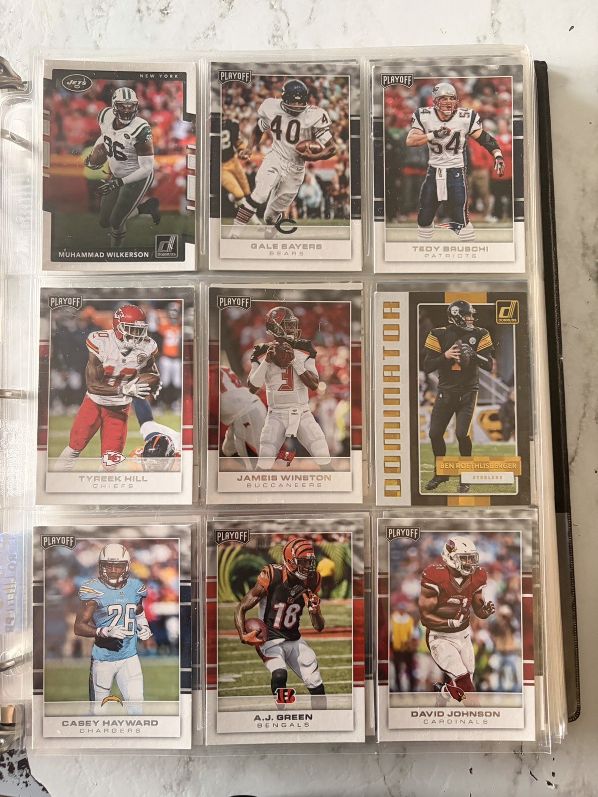 Sports Card Mixed Lot Baseball, Basketball, Football Various Brands Years