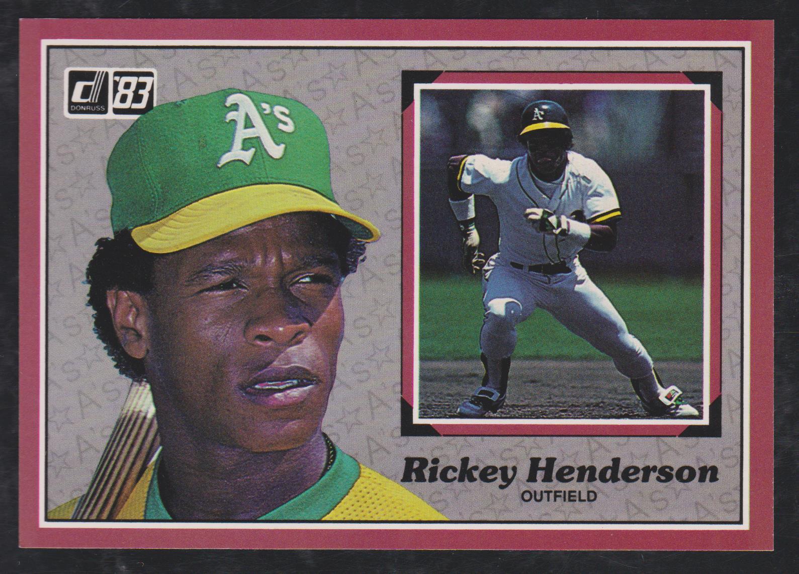 1983 DONRUSS BASEBALL ACTION ALL STARS YOU PICK #1 – #60 NMMT * FREE SHIPPING *