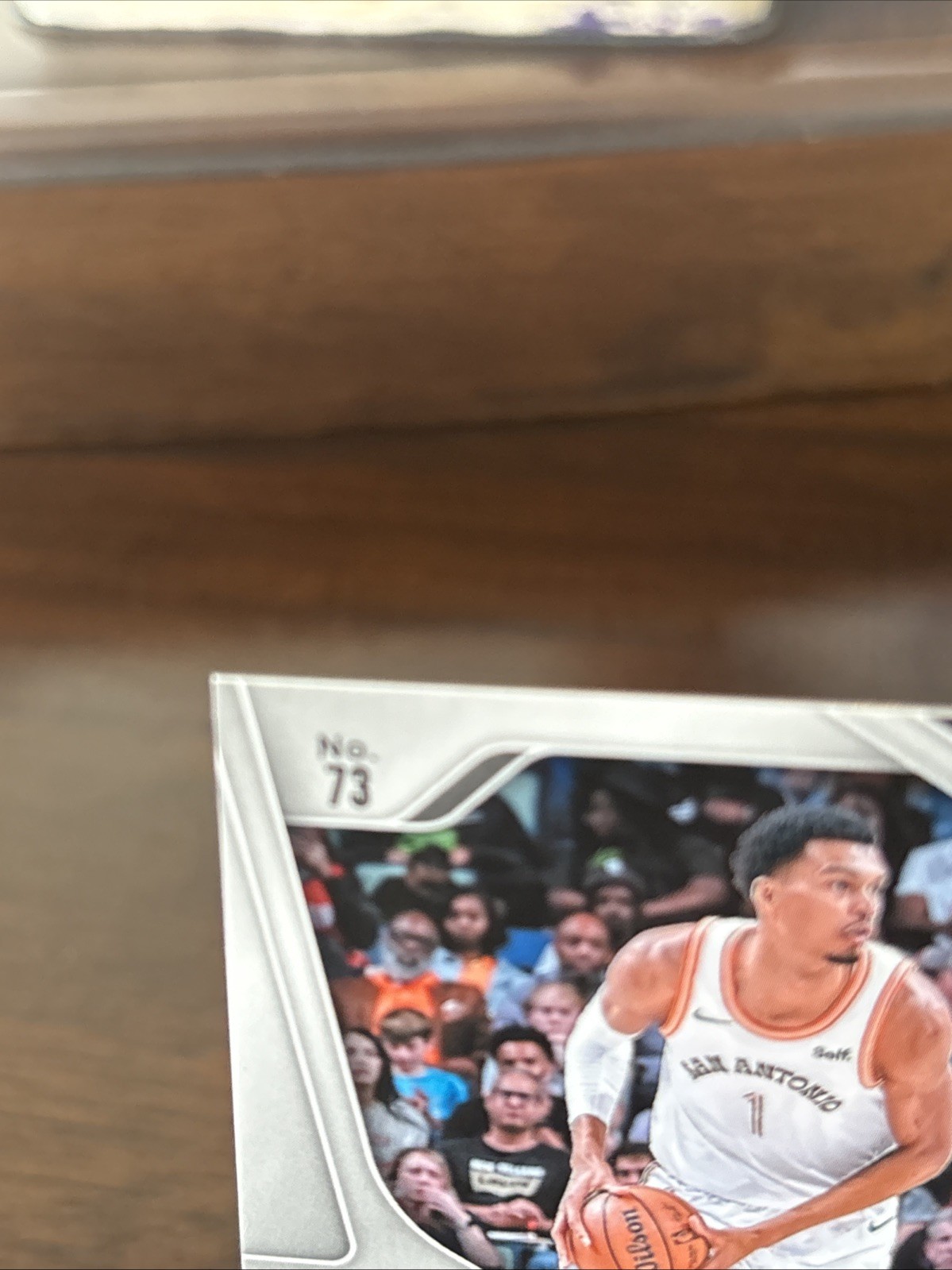 2025 Panini Prizm Monopoly – Victor Wembanyama #73 Classic Icons Orange /1499 SP