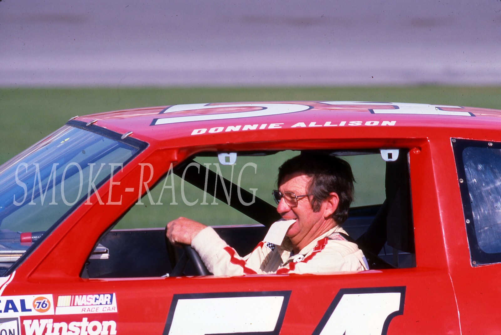 35MM NASCAR SLIDE – DONNIE ALLISON #54 DAYTONA 500 #C19D