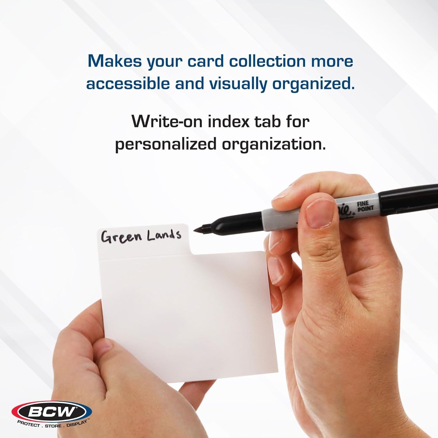 Archival Quality Trading Card Dividers – 10 Pack, Customizable Tabs