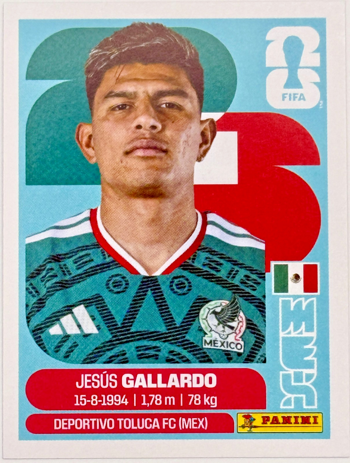 2026 Panini FIFA World Cup Mexico Stickers Pick Your Number MEX2-MEX20
