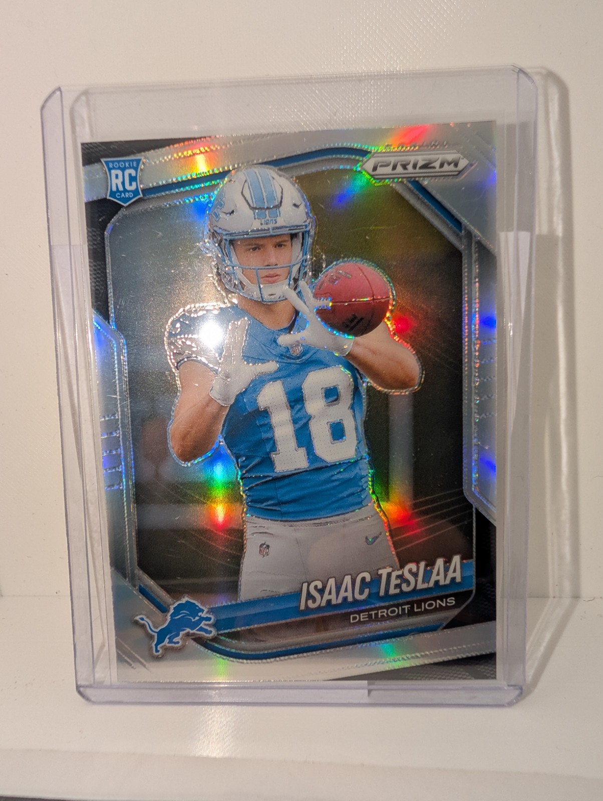 2025 Panini Prizm – Rookies Isaac Teslaa #316 Silver Prizm (RC)