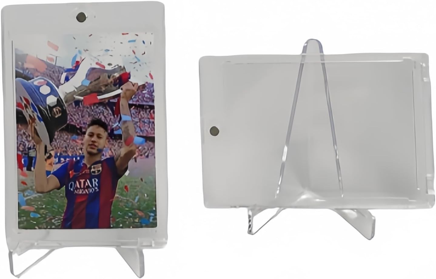 Triangular Base Display Stands – 5-Pack Heavy-Duty Holders for Collectibles